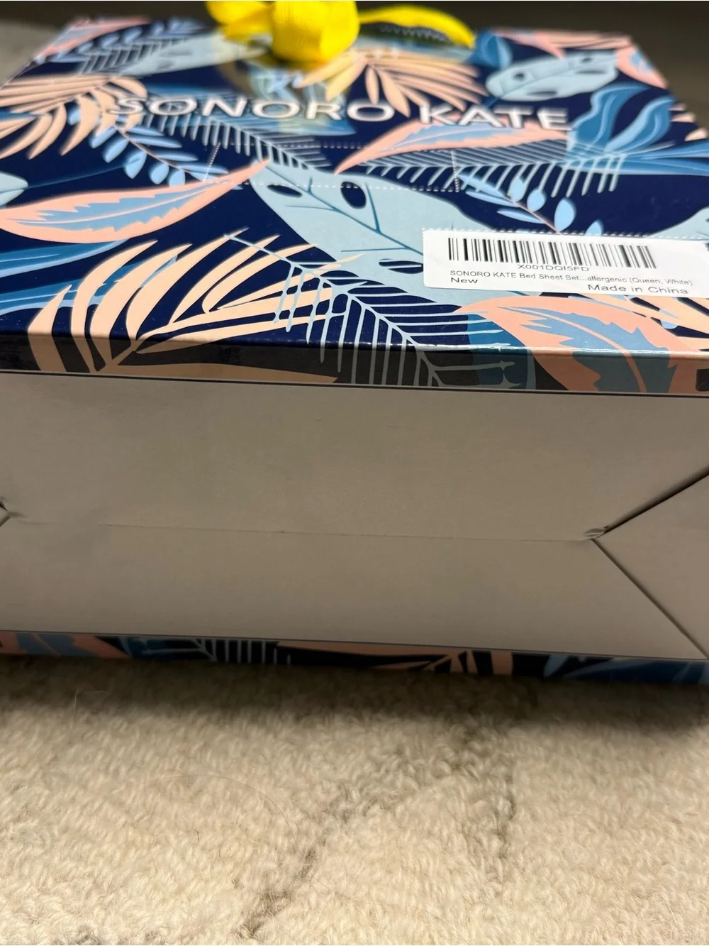 White Bed Sheet Set – 🤍 Brand New Sonoro Kate Queen Sheet Set